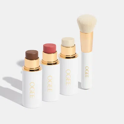 Ogee Powerful Anti-aging Glow & Go Bundle By  Organic Skincare & Makeup In Multi