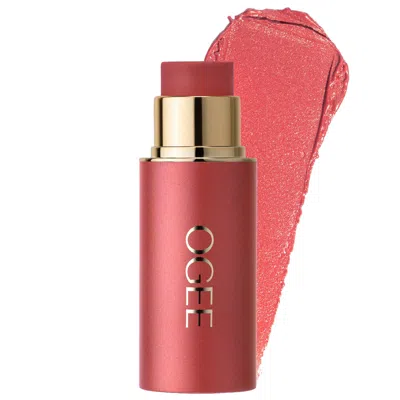 Ogee Sculpted Cream Blush Stick Carnelian 0.28 Oz/8 G In Red