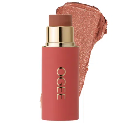 Ogee Sculpted Cream Blush Stick Topaz 0.28 Oz/8 G In Gold