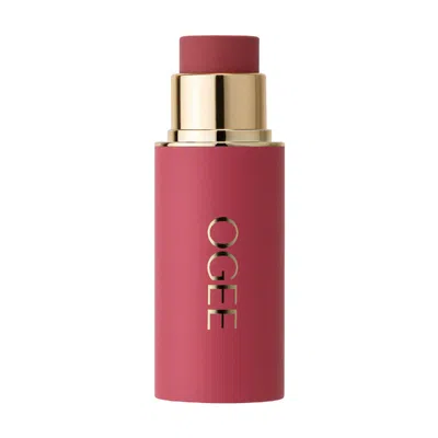 Ogee Sculpted Face Stick In Red