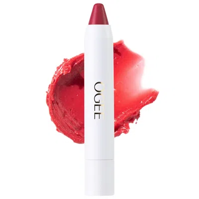 Ogee Sculpted Hydrating Tinted Lip Oil Balm Petunia 0.11 Oz/3 G In Purple