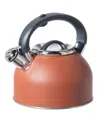 Oggi 1.9 Litre Whistling Tea Kettle In Brick Red