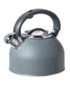 Oggi 1.9 Litre Whistling Tea Kettle In Gray
