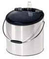 Oggi 3.8 Litre Double Wall Ice Wine Bucket With Ice Scoop Set In Stainless Steel