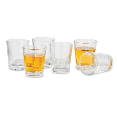 Oggi Barware 6 Piece 1.5 oz Glass Shot Glassset In Clear