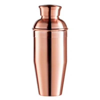 Oggi Barware Classic 26 oz Stainless Steel Cocktail Shaker In Copper