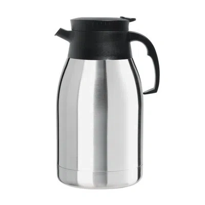 Oggi Brew Coronado Carafe, Stainless Steel Liner (2 Lt, 68 Oz) In Black;silver