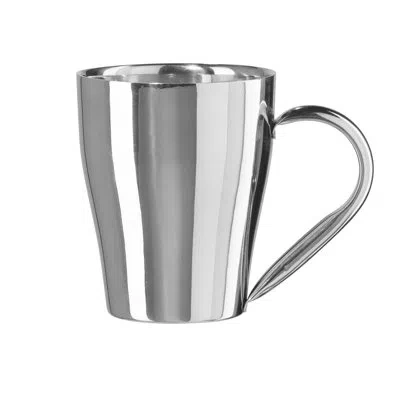 Oggi Brew Stainless Steel Mug (360 Ml, 12 Oz) In Silver