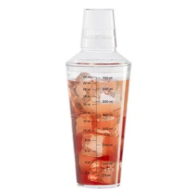 Oggi Cocktail Shaker, 24oz / 700ml, Clear