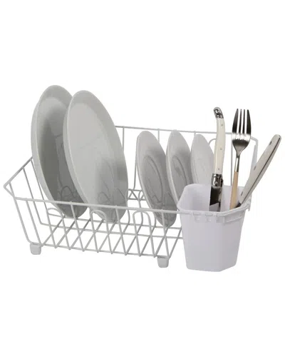 Oggi Compact Dish Drain With Utensil Caddy