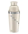 Oggi Dial-a-drink 15 Recipe 1 Litre Cocktail Shaker In Warm Gray