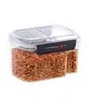 Oggi Easi Grip 1.8lt Moisture Proof Storage Container In Clear