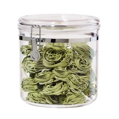 Oggi Fresh 4.69 Qt. Kitchen Canister In Clear