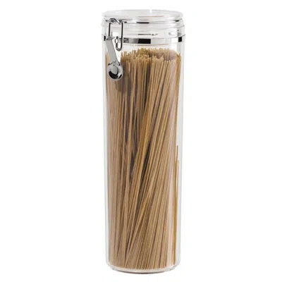 Oggi Fresh Clear Pasta Clamp Canister (12" H, 58 Oz)