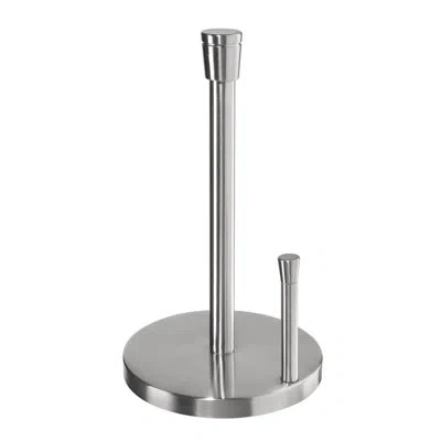 Oggi Neat Free Standing Paper Towel Holder In Silver