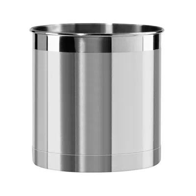 Oggi Neat Jumbo Utensil Crock In Silver