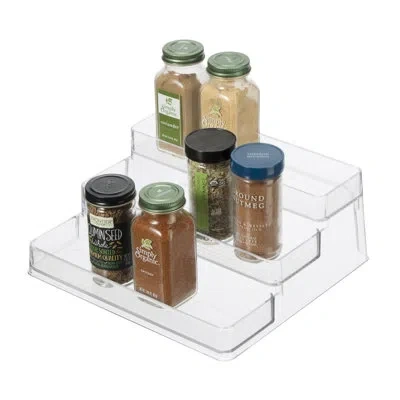 Oggi Neat Shelving Rack In Clear