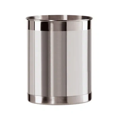 Oggi Neat Utensil Crock In Stainless Steel