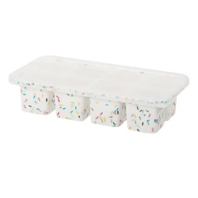 Oggi Prep & Portion 1/4 Cup Freezer Tray In White