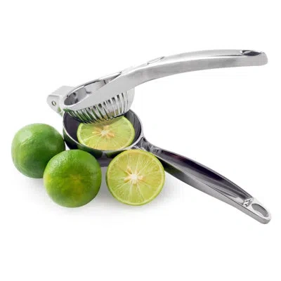 Oggi Prep Zinc Alloy Citrus Press In Silver