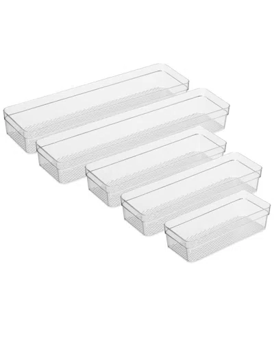 Oggi Set Of 5 Drawer Organizers