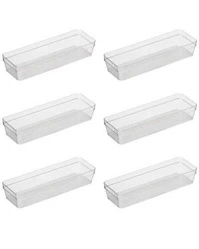 Oggi Set Of 6 Drawer Organizers