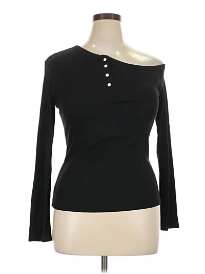 Pre-owned Ogl 3/4 Sleeve T-shirt In Black