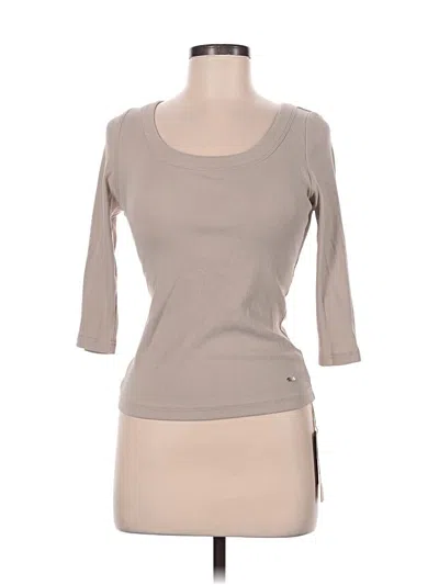 Pre-owned Ogl 3/4 Sleeve T-shirt In Tan