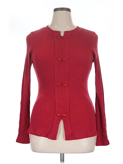 Pre-owned Ogl Cardigan Sweater In Red