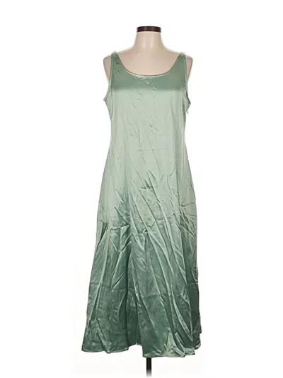Pre-owned Ogl Casual Dress In Green