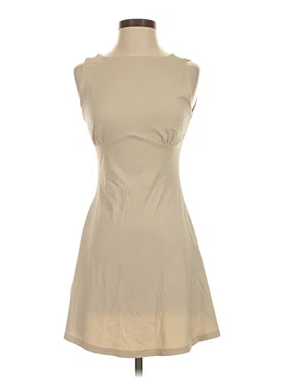 Pre-owned Ogl Casual Dress In Tan