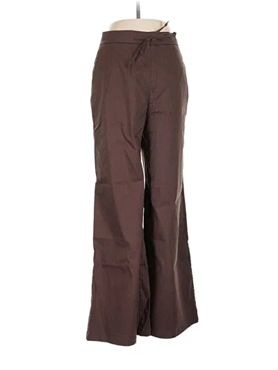 Pre-owned Ogl Casual Pants In Brown