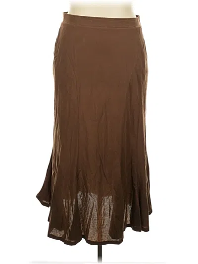 Pre-owned Ogl Casual Skirt In Brown