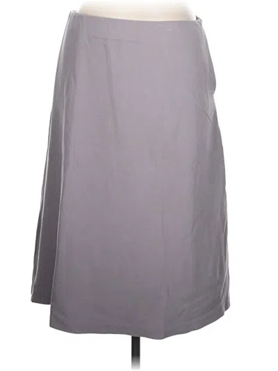 Pre-owned Ogl Casual Skirt In Gray