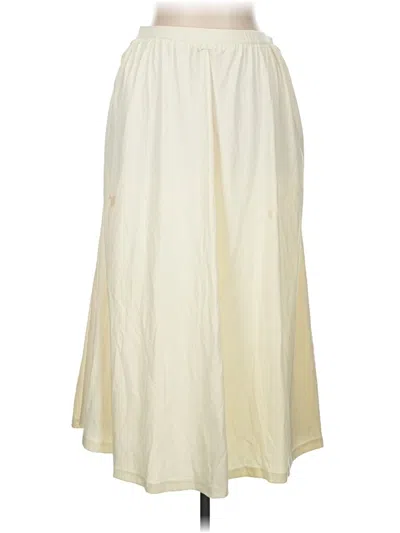 Pre-owned Ogl Casual Skirt In Ivory