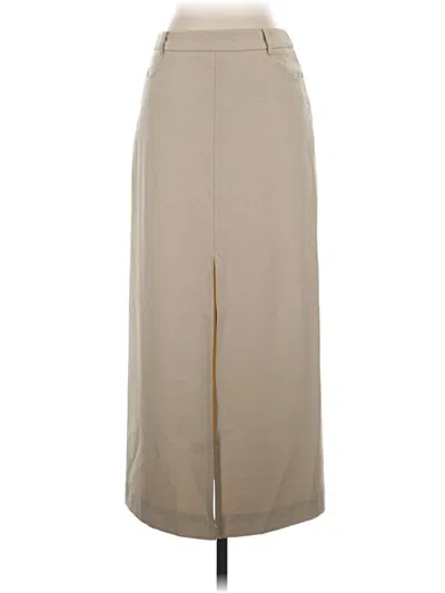 Pre-owned Ogl Casual Skirt In Tan