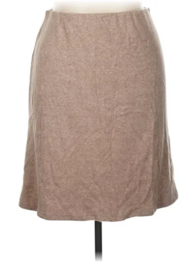 Pre-owned Ogl Casual Skirt In Tan