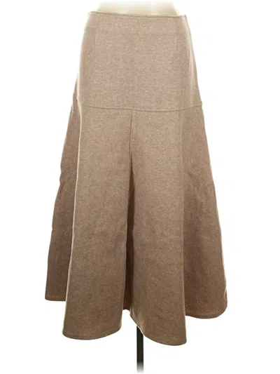 Pre-owned Ogl Casual Skirt In Tan