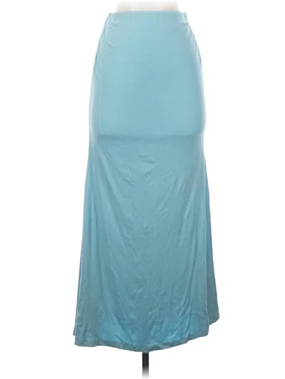 Pre-owned Ogl Casual Skirt In Teal