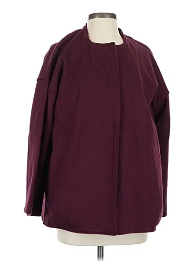Pre-owned Ogl Jacket In Burgundy