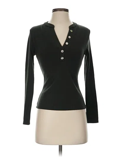 Pre-owned Ogl Long Sleeve Polo Shirt In Black