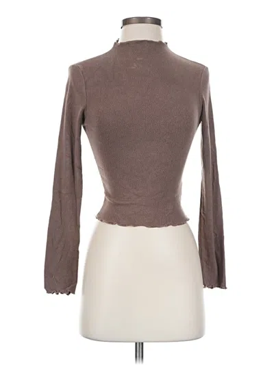 Pre-owned Ogl Long Sleeve Turtleneck In Brown