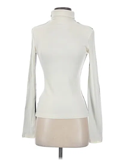 Pre-owned Ogl Long Sleeve Turtleneck In Ivory