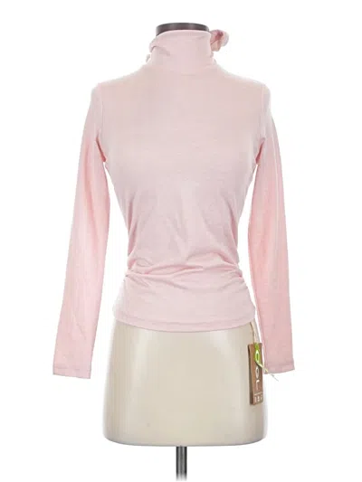 Pre-owned Ogl Long Sleeve Turtleneck In Pink