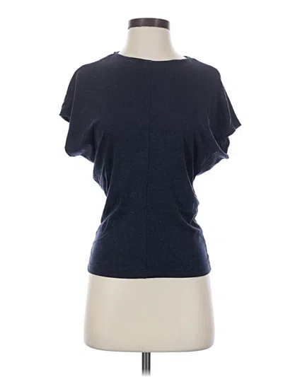Pre-owned Ogl Short Sleeve Turtleneck In Blue