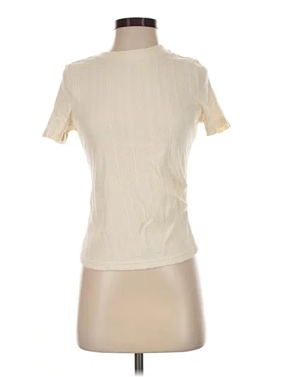 Ogl Short Sleeve Turtleneck In Ivory