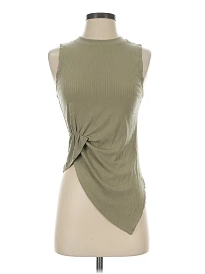 Pre-owned Ogl Sleeveless Blouse In Green