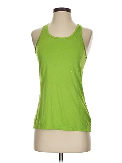 Pre-owned Ogl Sleeveless Top Green Halter Neckline Tops