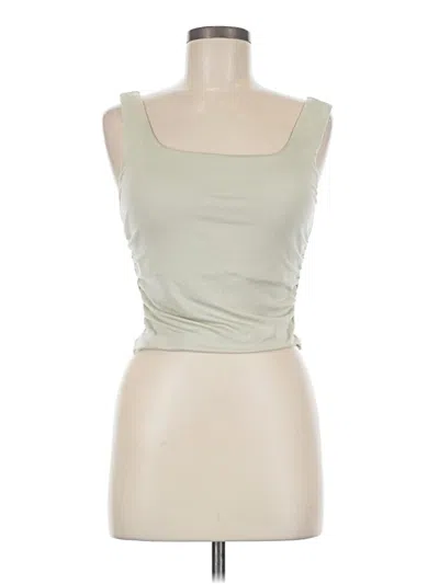 Pre-owned Ogl Sleeveless Top Green Sweetheart Neckline Tops