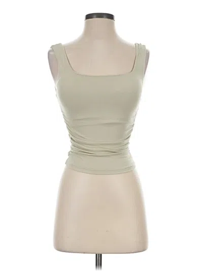 Pre-owned Ogl Sleeveless Top Green Sweetheart Neckline Tops